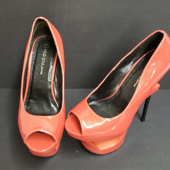Wild Diva Lounge Stiletto Heel Platform - Picture 11 of 11